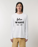 Tee-Shirt Homme - FUTUR-MARIE - manche Longue - coupe Droite - col Rond